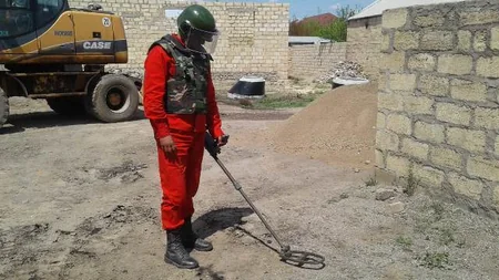 Ötən ay 2 ədəd piyada əleyhinə, 10 ədəd tank əleyhinə mina zərərsizləşdirilib