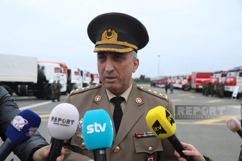 FHN: Yeni alınmış yanğınsöndürmə avtomobilləri azad olunmuş ərazilərimiz üçün nəzərdə tutulub