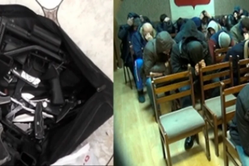 Rusiyada Moskva və Cənubi Qafqazın cinayətkar qruplaşmalarının liderlərinin toplantısının qarşısı alınıb - VİDEO