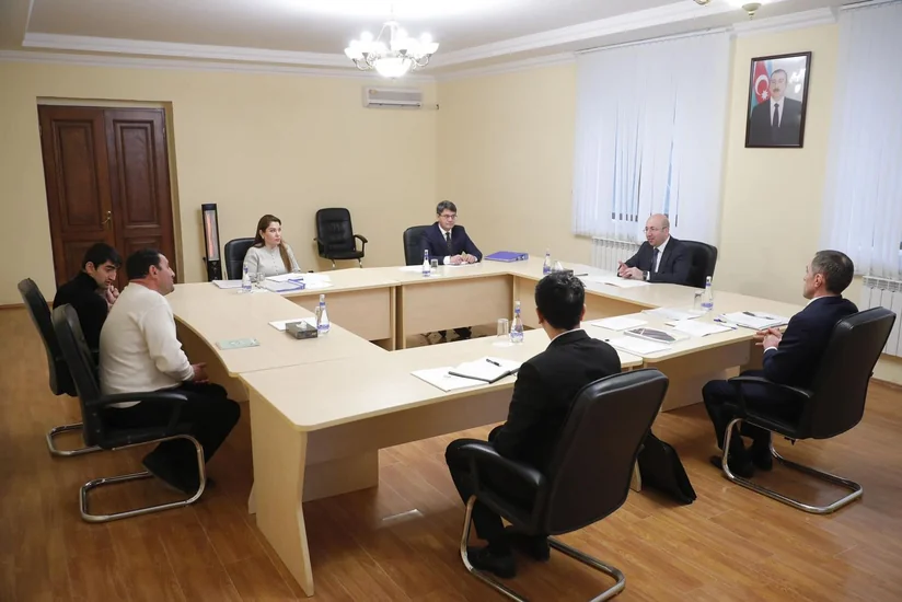 Anar Quliyev Yevlaxda vətəndaş qəbulu keçirib