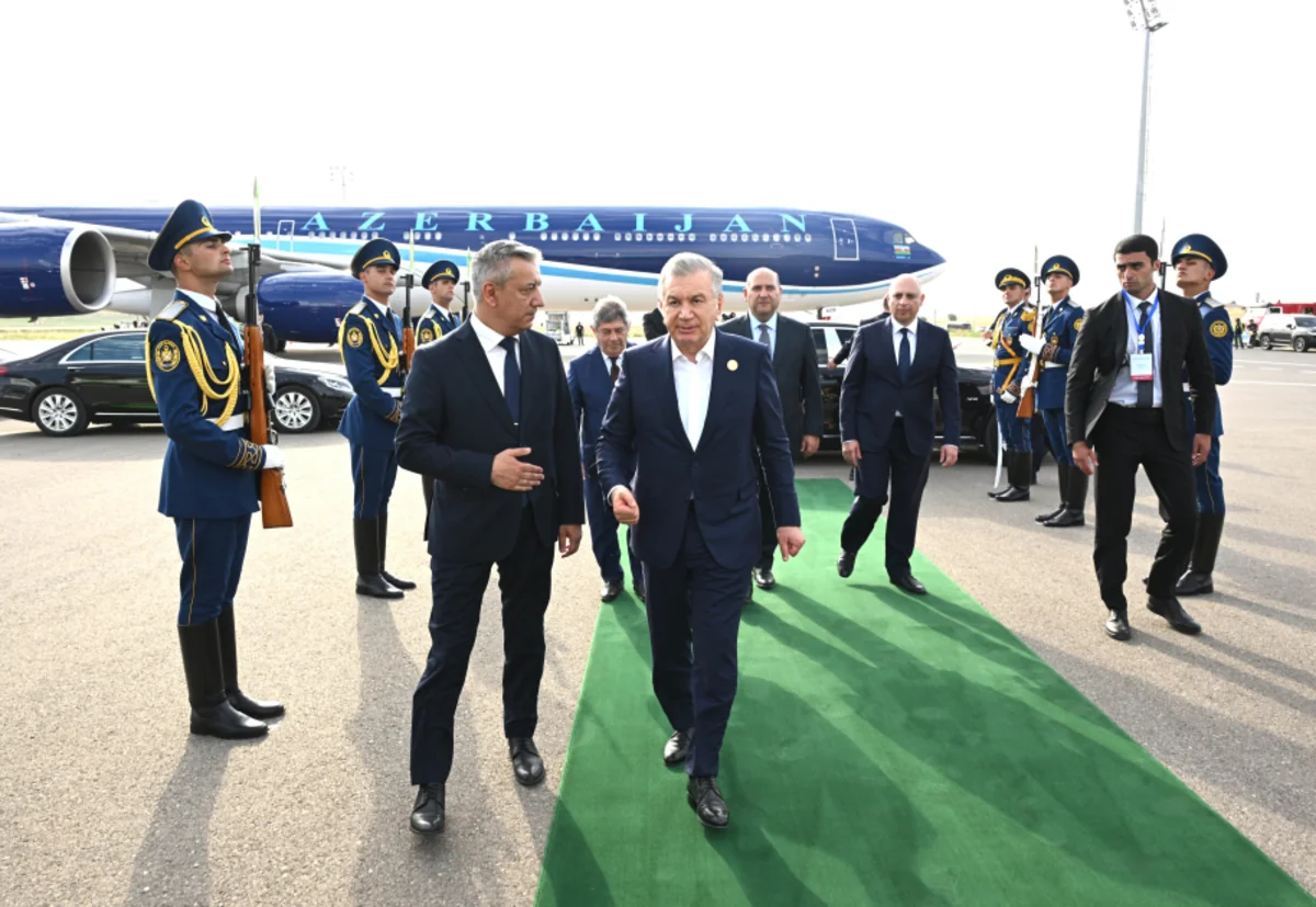 Özbəkistan Prezidentinin Azərbaycana səfəri başa çatıb