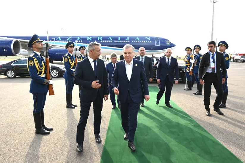 President of Uzbekistan completes his visit to Azerbaijan