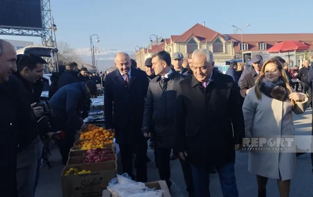 Qubada bayram yarmarkası təşkil olunub