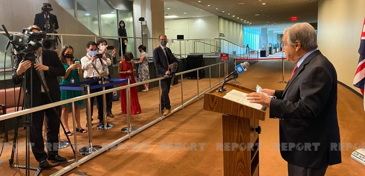 BMT-nin Baş katibi Talibanı təcavüzü dayandırmağa çağırıb