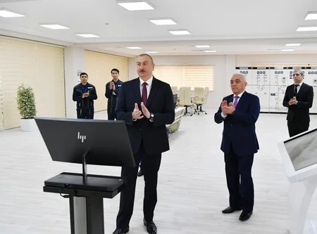 Prezident Azərenerji ASC-nin Dübəndi yarımstansiyanın açılışında iştirak etdi - YENİLƏNİB