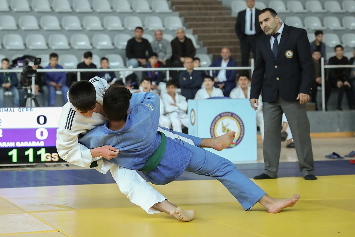Cüdo üzrə “Federasiya kuboku” uğrunda komanda yarışları keçirilib