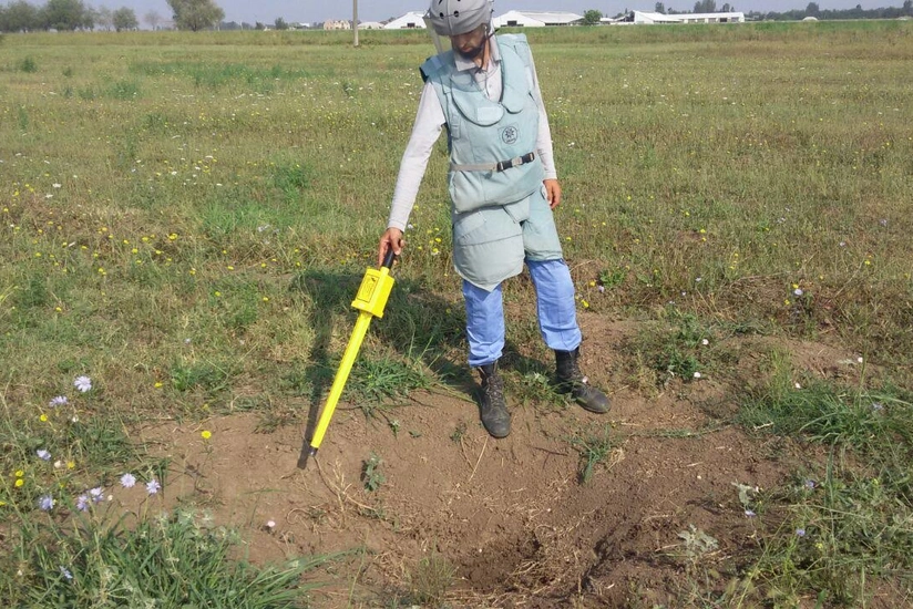 ANAMA: “Araz” zavodunun ərazisində 467 ədəd partlamamış hərbi sursat aşkar olunub - FOTO