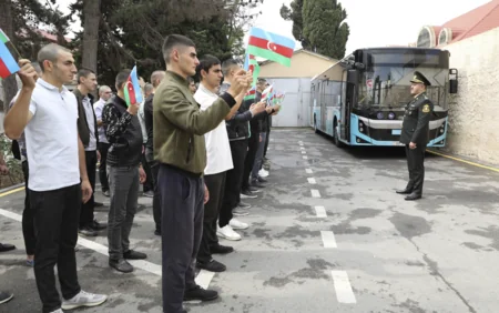 Azərbaycanda hərbi xidmətə növbəti çağırış başlayıb