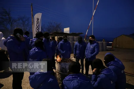 Xankəndi-Laçın yolunda keçirilən etiraz aksiyası on bir gündür davam edir