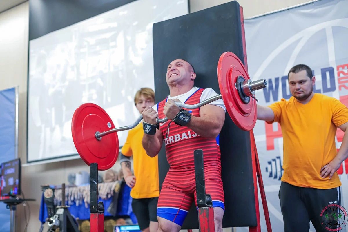 Azərbaycan idmançısı güc idman növündə dünya çempionu olub