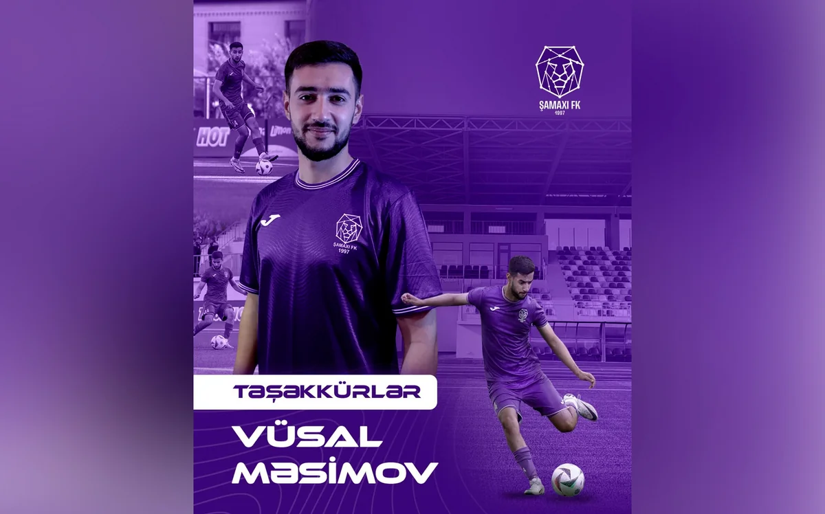 “Şamaxı” klubu futbolçusu ilə yollarını ayırıb