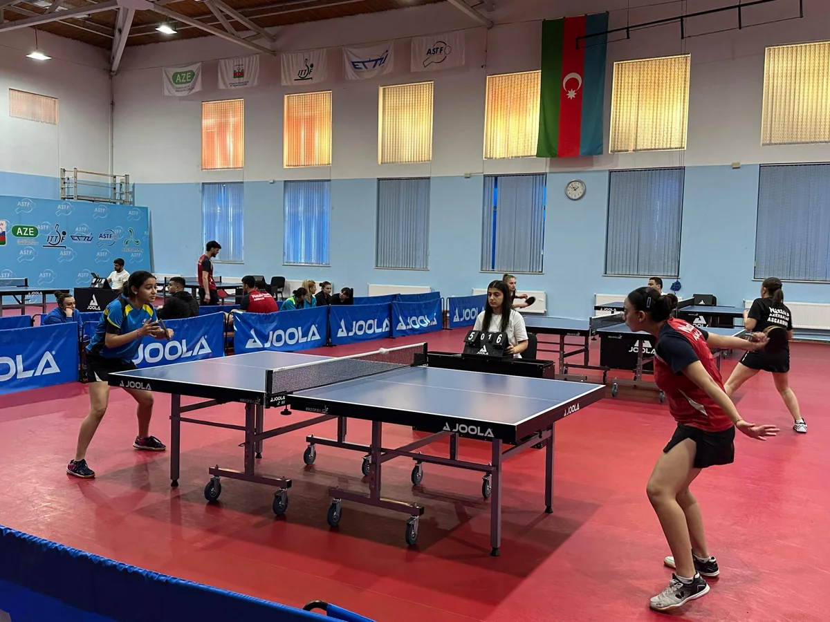 Stolüstü tennis üzrə Azərbaycan çempionatına start verilib