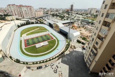Bakıda MTK xidmətindən narazı olan bina sakinləri etiraz ediblər - FOTO