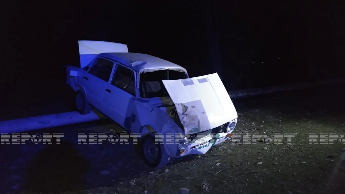 В Шеки произошло ДТП, есть погибший