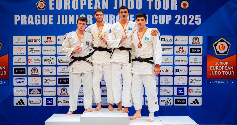 Azerbaijani judoka clinches silver at Prague Junior European Cup 2025 