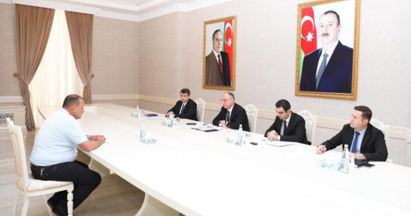 AQTA sədri Abşeronda vətəndaşları qəbul edib