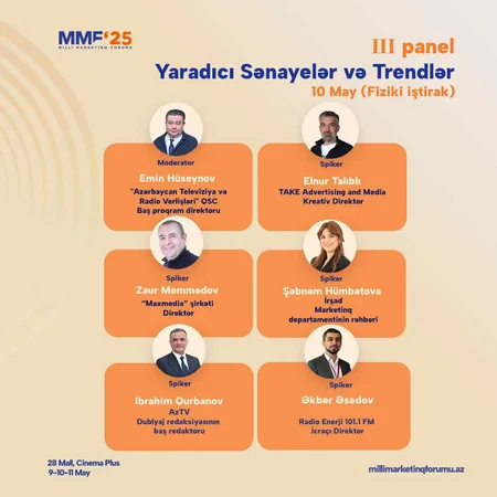 10-cu Milli Marketinq Forumuna son 3 gün!
