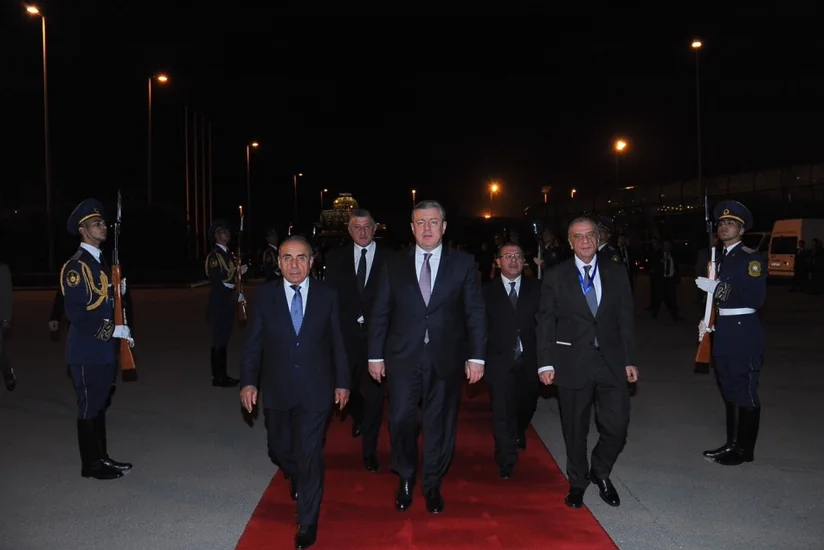 Gürcüstan və Qazaxıstan baş nazirlərinin Azərbaycana səfəri başa çatıb