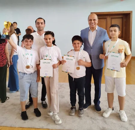 Qaxda yeniyetmələr arasında Respublika Şahmat Olimpiadası keçirilib