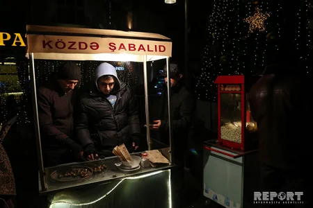 Bakıda Yeni il ovqatı - FOTOREPORTAJ