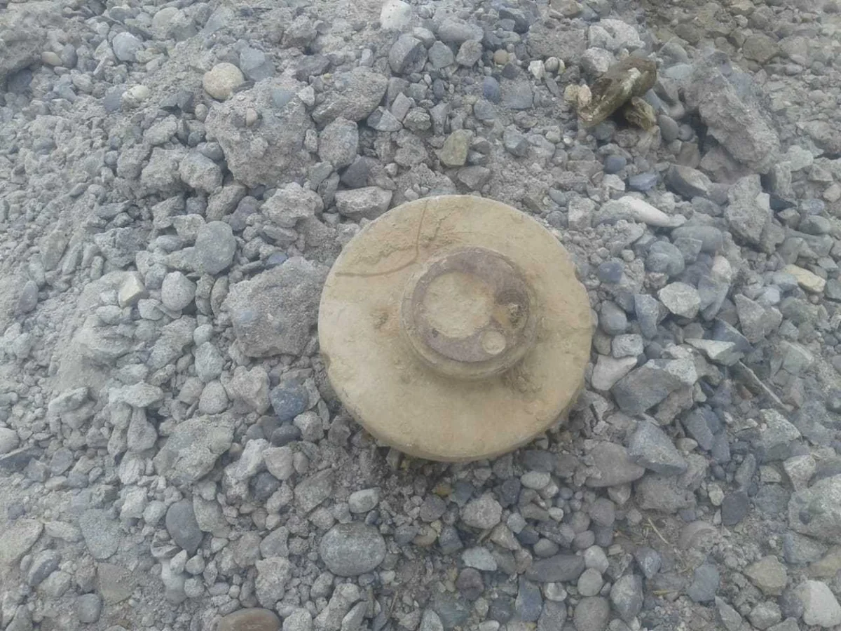 Füzulidə raket hissəsi tapılıb