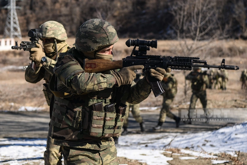 Azərbaycan Ordusunun Kəlbəcərdəki bölmələrinin döyüş hazırlığı yoxlanılıb