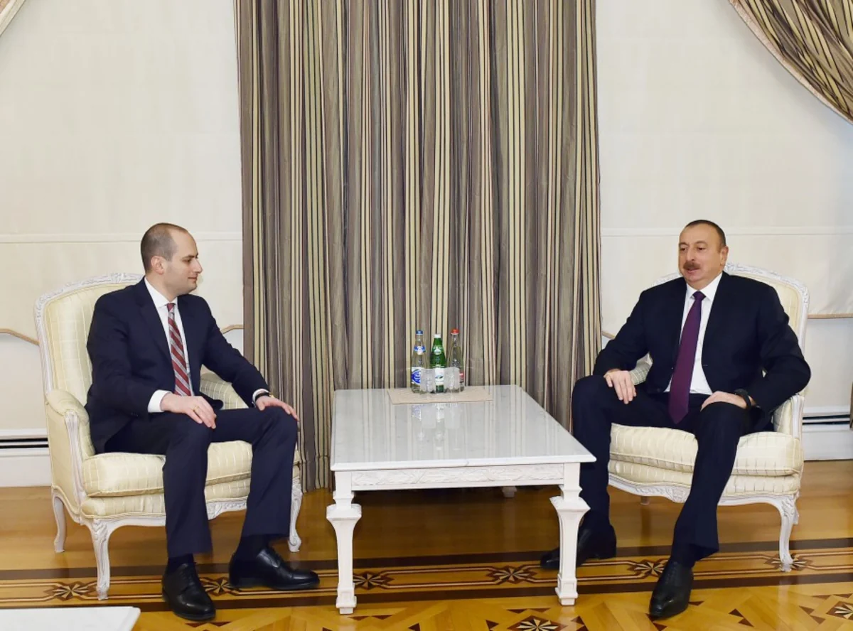 Prezident İlham Əliyev Gürcüstanın XİN başçısını qəbul edib - YENİLƏNİB