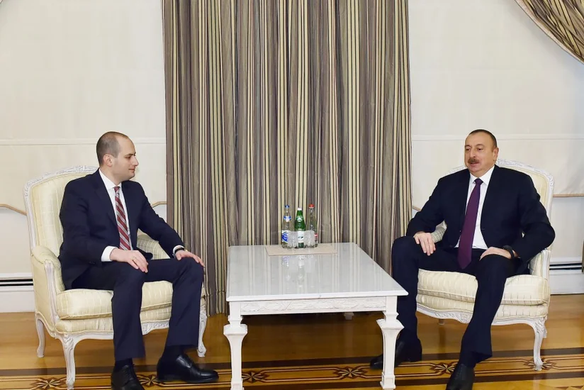 Prezident İlham Əliyev Gürcüstanın XİN başçısını qəbul edib - YENİLƏNİB