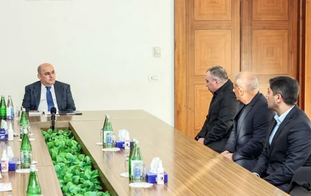 Şahin Bağırov Şəmkirdə vətəndaşları qəbul edib