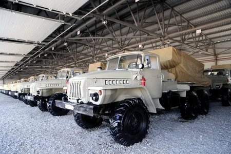 Minister of Defense took part in opening of military unit of Rocket and Artillery Troops in frontline zone