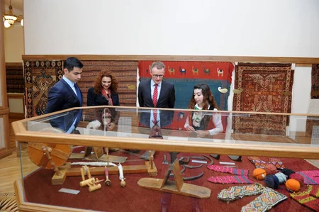 Almaniya səfiri Naxçıvana səfər edib