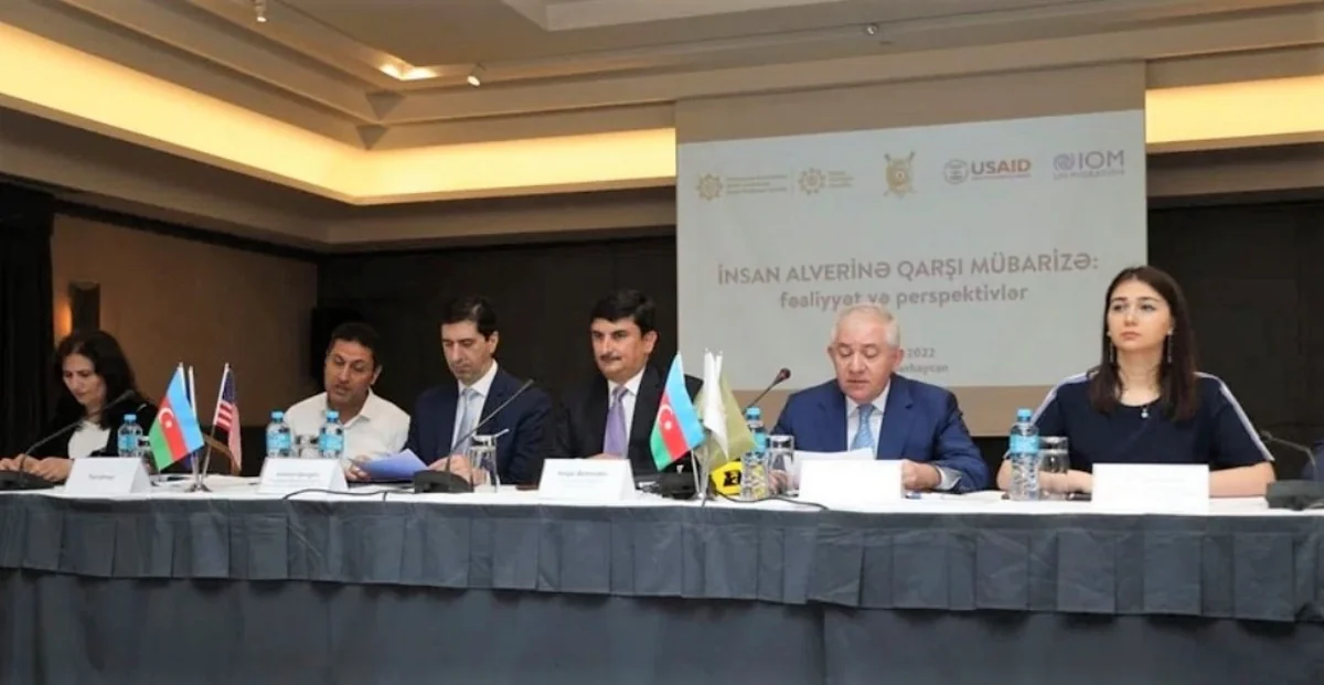 Ombudsmanın nümayəndəsi Ümumdünya İnsan Alverinə qarşı Mübarizə Gününə həsr olunmuş tədbirdə çıxış edib