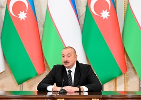 İlham Əliyev: Azərbaycan və Özbəkistan qonşu ölkələrlə nəqliyyat siyasətinin koordinasiyası üzrə razılığa gəlib