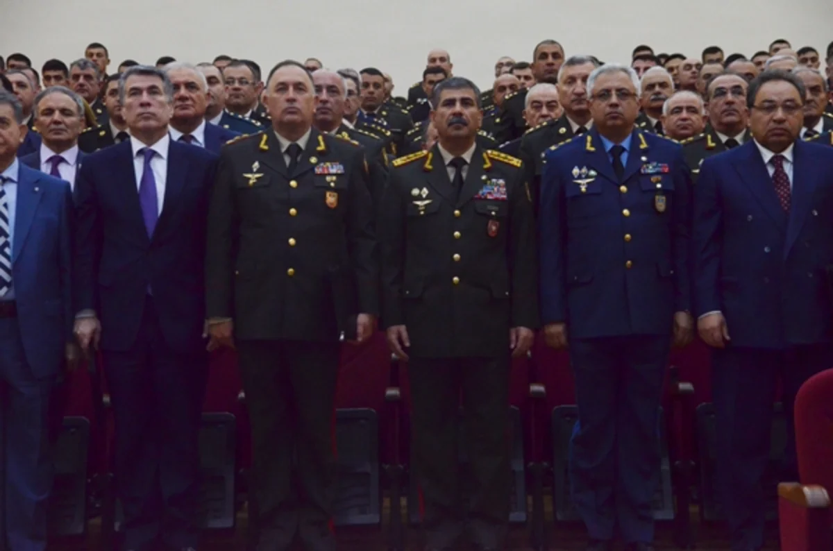 Hәrbi Akademiyada Heydər Əliyev irsində hərb tarixi mövzusunda elmi konfrans keçirilib