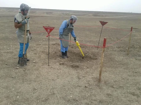 ​ANAMA: 3467 ədəd partlamamış hərbi sursat, 15 ədəd piyada əleyhinə mina zərərsizləşdirilib - FOTO