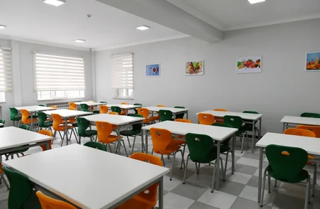 Azerbaijani president, First Lady open new school building in Charhan village