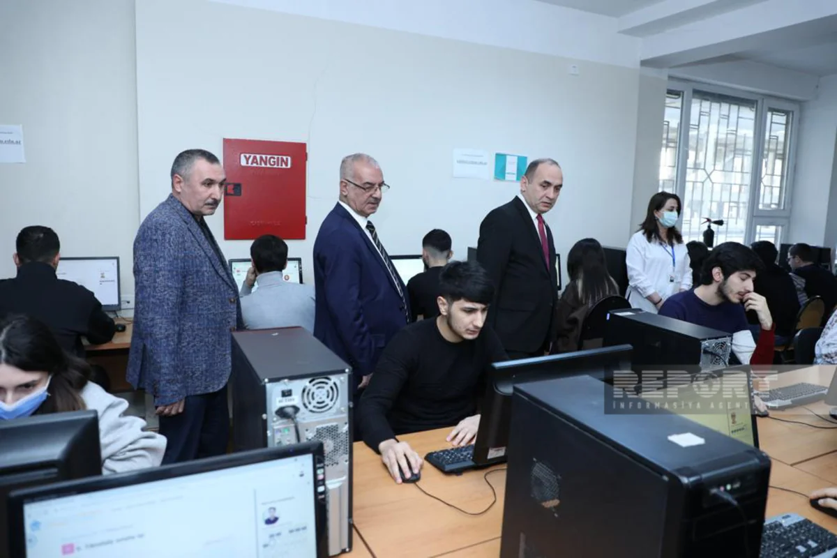 Azərbaycan Memarlıq və İnşaat Universitetində imtahan prosesi izlənilib