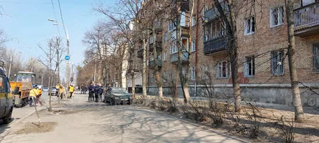 PHOTO REPORT from residential quarters in Kyiv subjected to missile attack