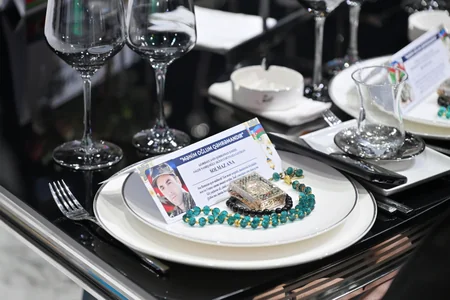 Leyla Aliyeva and Arzu Aliyeva attend Iftar ceremony with mothers of martyrs