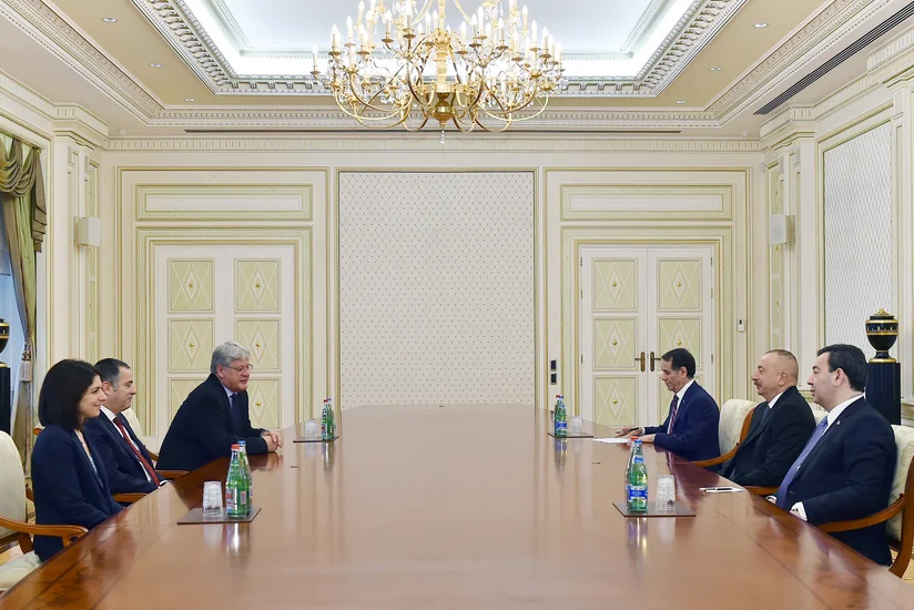 President of Azerbaijan Ilham Aliyev received co-rapporteurs of PACE Monitoring Committee