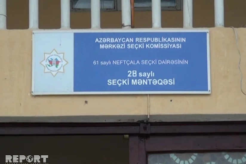 Neftçalada 359 nəfər ilk dəfə səsvermədə iştirak edib - FOTO