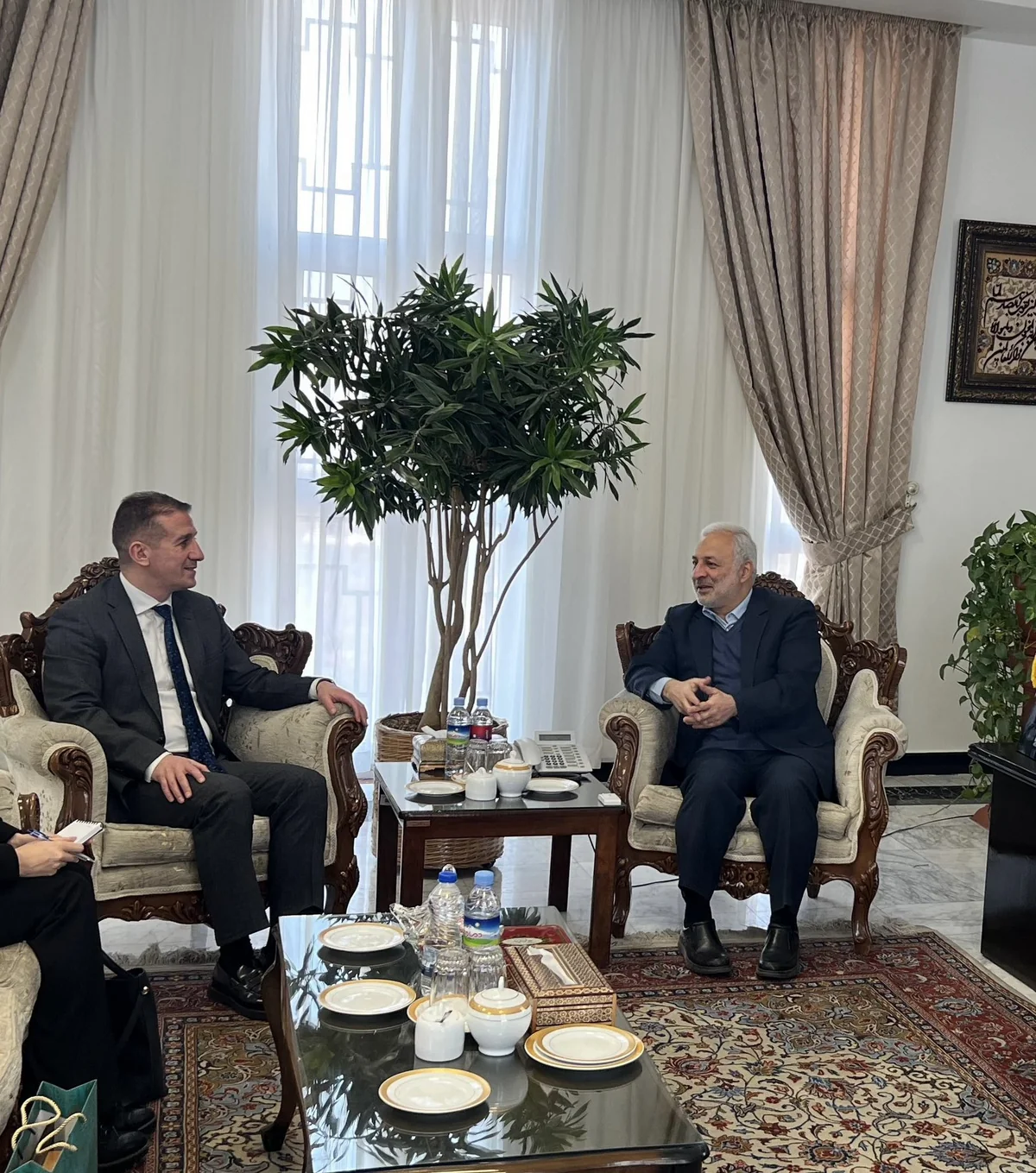Azerbaijani envoy, Iranian Deputy FM discuss bilateral relations