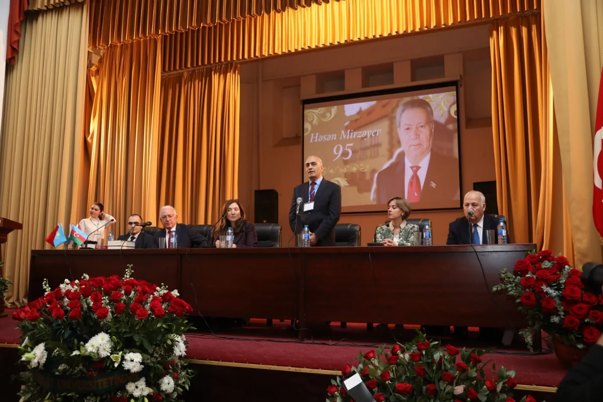 Mərhum professor Həsən Mirzəyevin 95 illiyinə həsr olunmuş konfrans keçirilib