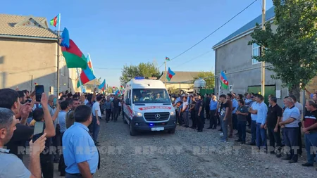 Şəhid Rəşad Qənbərli Cəlilabadda dəfn edilib