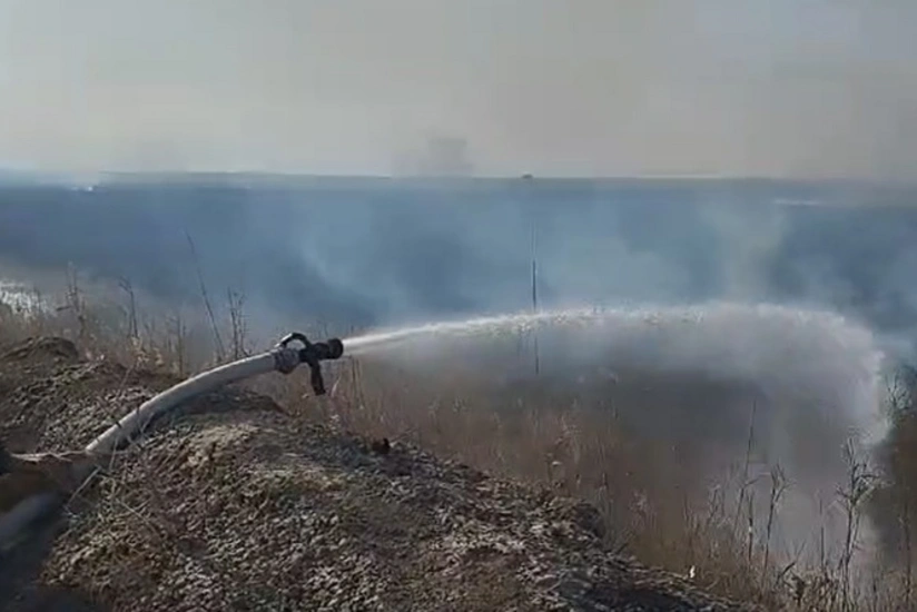 Ermənistanın Naxçıvanla sərhəddə törətdiyi yanğın söndürülüb