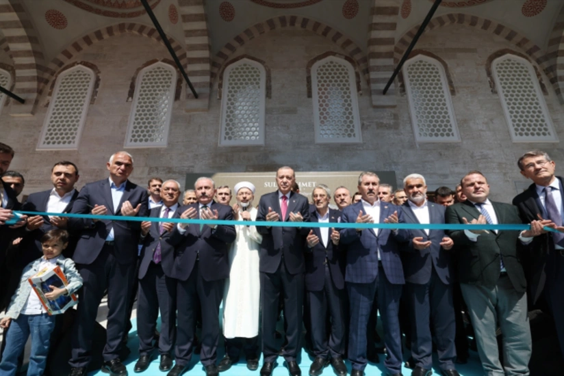 В Турции открылась мечеть Султана Ахмеда