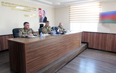 Ali Baş Komandanın tapşırıqları Azərbaycan Ordusunun şəxsi heyətinə çatdırılıb, planlar müzakirə olunub