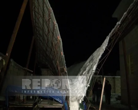 İsmayıllıda günlərdir yağan qar fəsadsız ötüşməyib