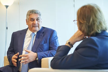 Azad Rəhimov Strasburqda işgüzar səfərdədir