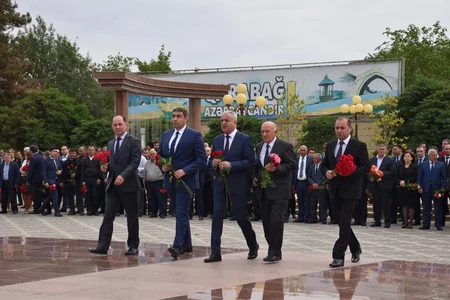 İmişlidə Heydər Əliyevin 100 illik yubileyi münasibətilə tədbir keçirilib